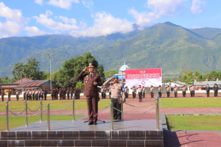 Polres Sigi Gelar Upacara Sumpah Pemuda ke-97