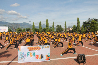 Polda Sulteng Resmi Launching Bhayangkara Healthy Sport: Jumat Jadi Hari Wajib Olahraga Personel