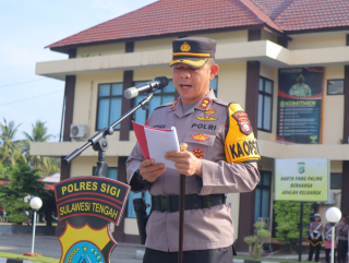 Polres Sigi Mulai Operasi Zebra Tinombala 2025, Fokus Tertib Lalu Lintas Jelang Akhir Tahun