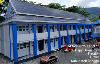 Tiga Gedung Baru SMKN 1 Luwuk Diresmikan, Hasil Swakelola Rp12,5 Miliar yang Optimal dan Transparan