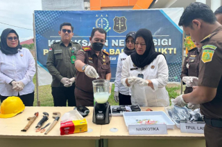 Kejari Sigi Musnahkan Barang Bukti 25 Perkara: Komitmen Tegakkan Hukum dan Berantas Narkotika