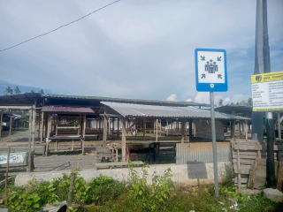 Upah Tak Kunjung Dibayar, Pekerja Proyek Pasar Dampelas di Sioyong Protes