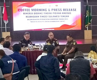 HAKORDIA 2025: Kejati Sulteng Ungkap Capaian, Puluhan Perkara Korupsi Ditangani Sepanjang Tahun