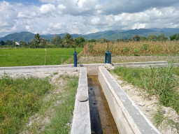Rehabilitasi D.I Kamarora Dukung Ketahanan Pangan, Jalan Inspeksi Permudah Akses Petani