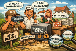 APBDes Diduga Ditahan, BPD Pesaku: Transparansi Desa Dipertanyakan