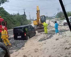 Banjir Lumpur Tutup Jalur Palu–Donggala, Watusampu Kembali Jadi Titik Rawan