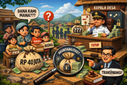 Warga Pertanyakan Penyaluran Dana Rp40 Juta di Desa Pesaku