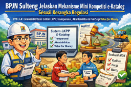 BPJN Sulteng Jelaskan Mekanisme Mini Kompetisi e-Katalog Sesuai Kerangka Regulasi