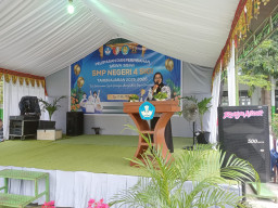 SMPN 4 Sigi Lepas 146 Siswa Kelas IX