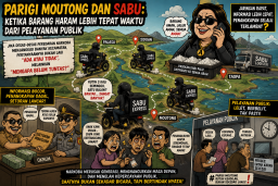 Parigi Moutong dan Sabu: Ketika Barang Haram Lebih Tepat Waktu dari Pelayanan Publik
