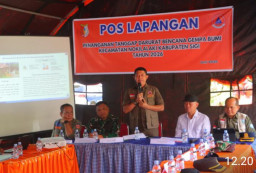 Kepala BNPB Tinjau Lokasi Gempa di Sigi, Percepat Pemulihan dan Hunian Sementara