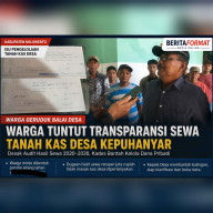 Warga Tuntut Keterbukaan Sewa TKD