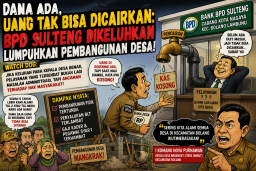 Dana Ada, Uang Tak Bisa Dicairkan: BPD Sulteng Cabang Kota Nagaya Dikeluhkan Lumpuhkan Pembangunan Desa