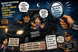 Polda Sulteng Mulai Selidiki Laporan Dugaan Pelecehan Penumpang Travel Rute Parigi Moutong–Palu