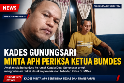 Kades Gunungsari Minta APH Periksa Ketua BUMDes, Aset dan Pertanggungjawaban Dinilai Tak Jelas
