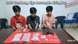 Kurir Tumbang, Jaringan Sabu Parimo Terbongkar