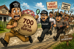 Kades Kabur, Dugaan Temuan Rp700 Juta Diselidiki