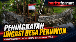 Irigasi Desa Pekuwon Ditingkatkan, Dukung Produktivitas Pertanian