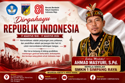 HUT RI Ke-81, SMKN 1 Simpang Raya Teguhkan Komitmen Mencetak SDM Unggul, Profesional, dan Berkarakter