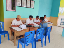 Evaluasi LPJ Desa Beringin Jaya, Tim Kecamatan Bolano Perkuat Akuntabilitas Keuangan Desa