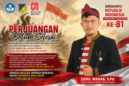 Semangat Kemerdekaan, SMAN 1 Sindue Tobata Dorong Pendidikan Bermutu untuk Semua
