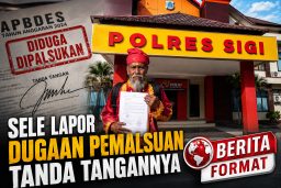 Tanda Tangan Misterius, APBDes Lembantongoa Dilaporkan