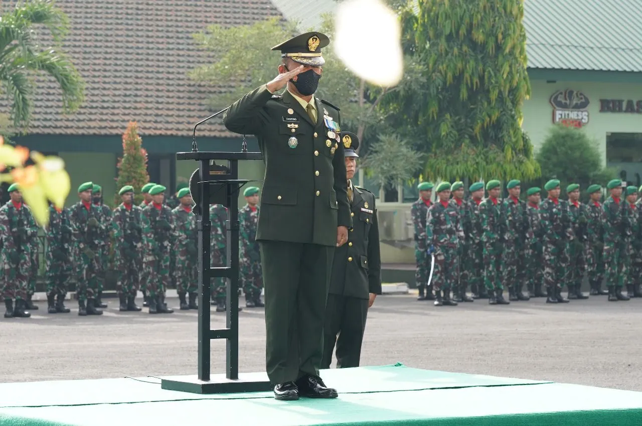 Hari Pahlawan ke 77 Tahun 2022 diperingati di Korem 084/BJ