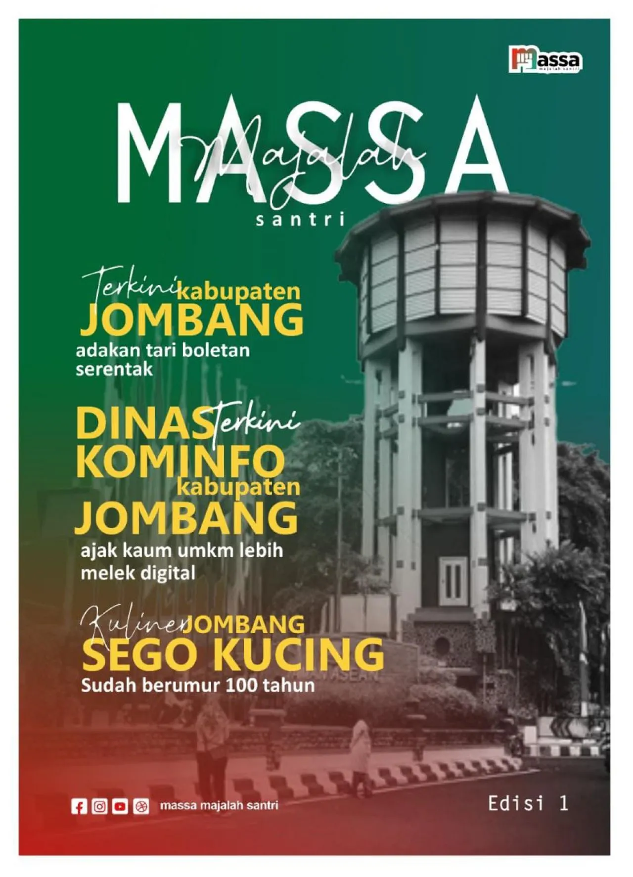 Majalah Massa Jombang Santri, Produk Lembaga MGC Resmi Rilis