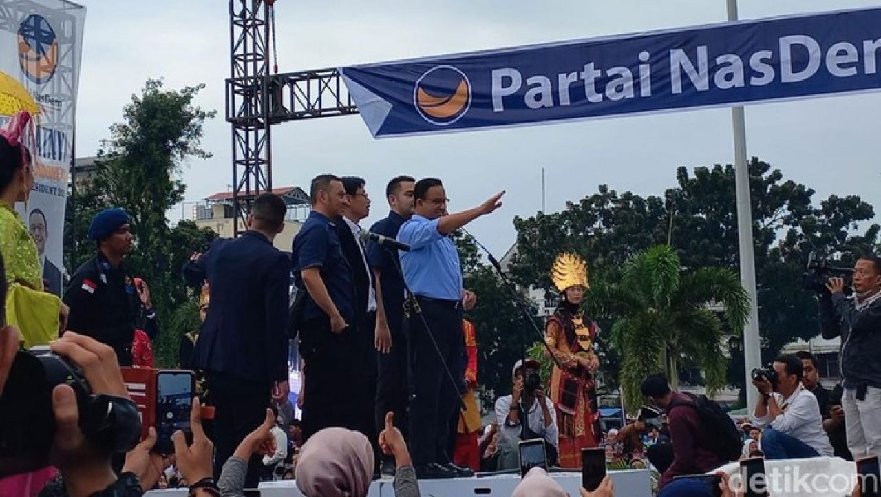 Anies Baswedan di Kota Medan