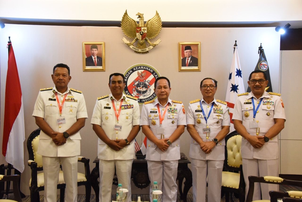 Kepala Bakamla RI Terima Courtesy Call Delegasi APMM dan RPM