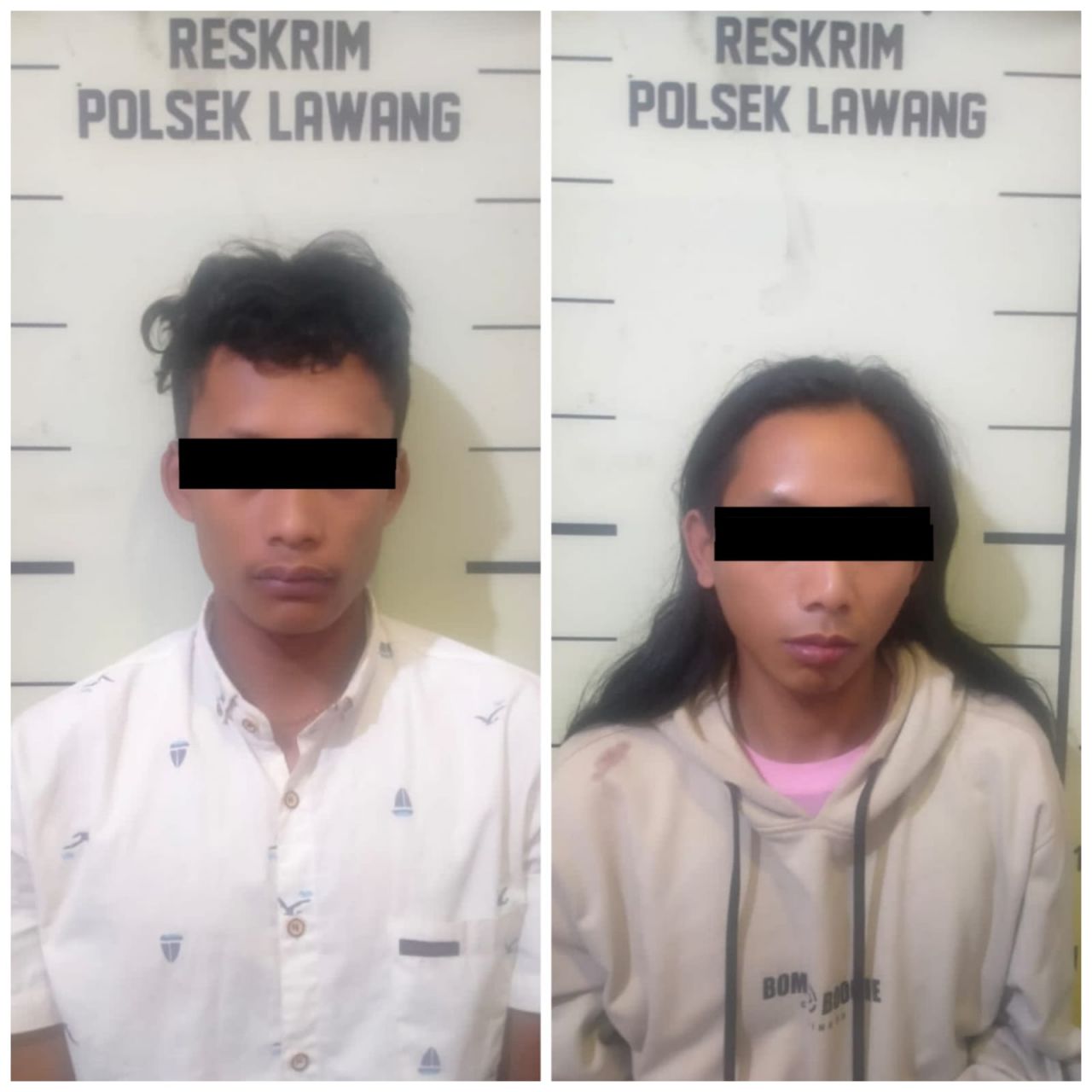 K Dan S, Terduga Pelaku Curanmor Yang Di Bekik Unit Reskrim Polsek Lawang Di Rumahnya