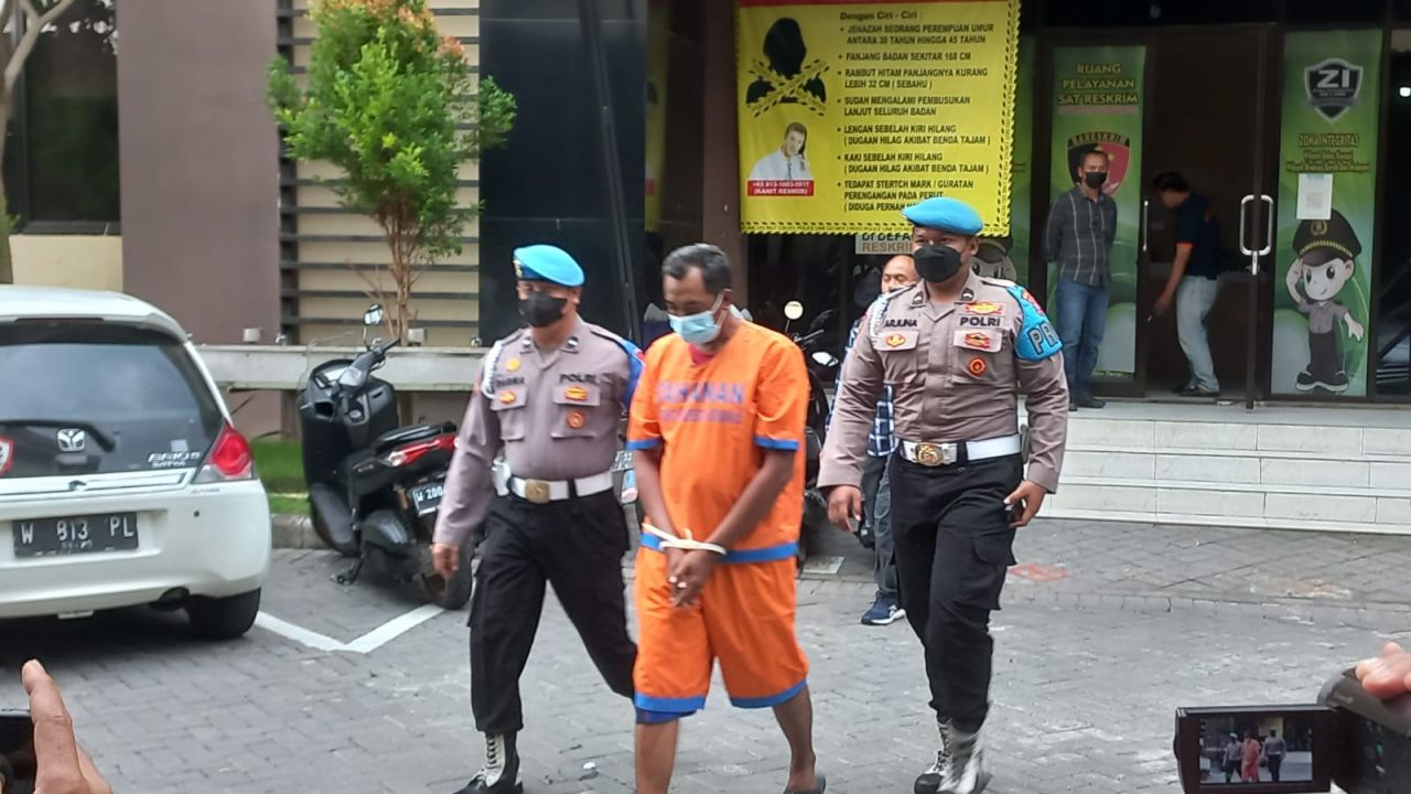 Pelaku Pencabulan Anak Dibawah Umur Dibekuk Anggota Polresta Sidoarjo