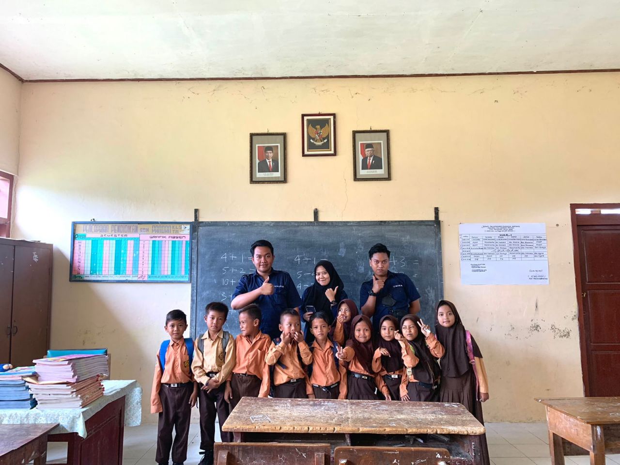 Pelaksanaan KKN-21 Unira di SD Pandan Desa Pandan Kecamatan Galis Kabupaten Pamekasan