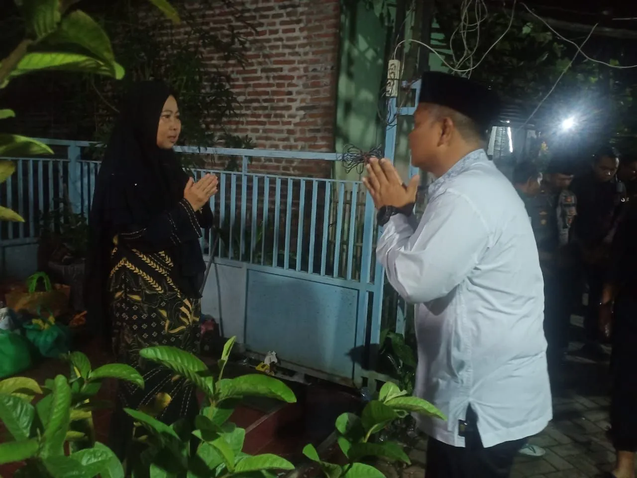 Anggota Polsek Krian Meninggal Dunia, Kapolresta Sidoarjo Ta'ziah Ke Rumah Duka
