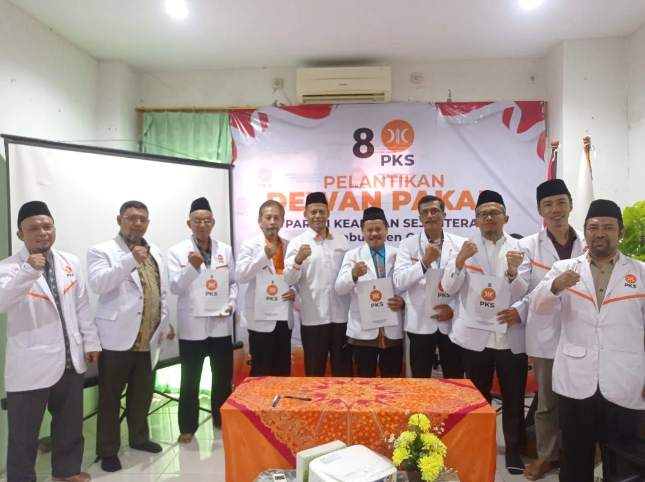 Enam Dewan Pakar di Lantik, Siap Menangkan PKS di Gresik