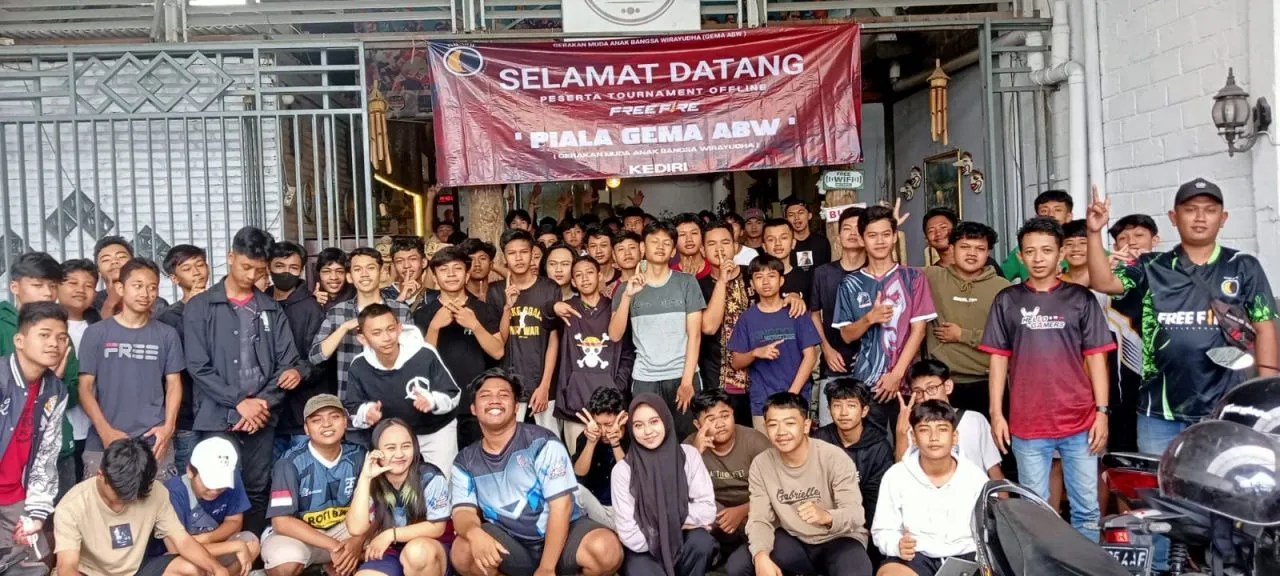 GEMA ABW Jatim, Gelar Turnamen Free Fire Offline Zona Kabupaten Kediri