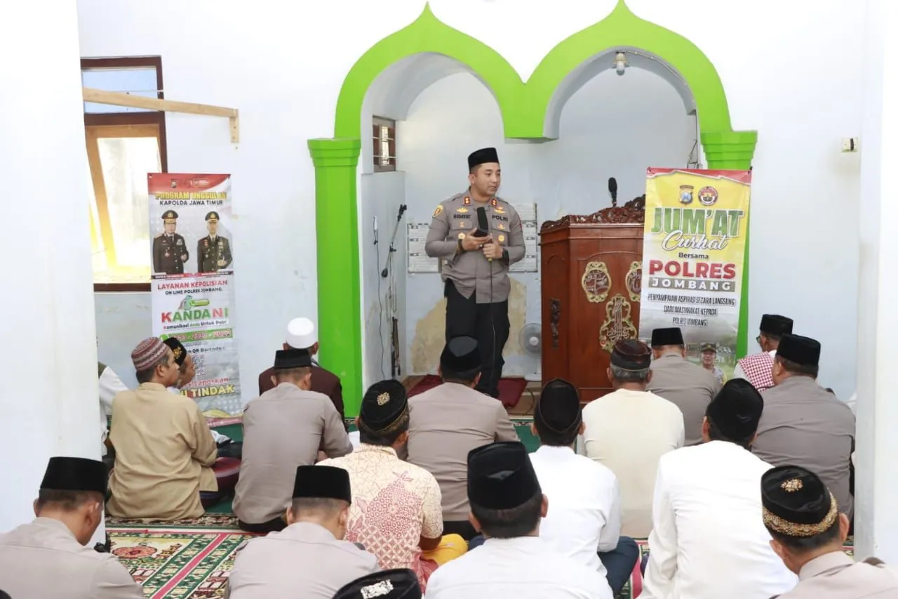 Jumat Curhat, Warga Sukopinggir Keluhkan Lampu Penerangan Jalan Mati