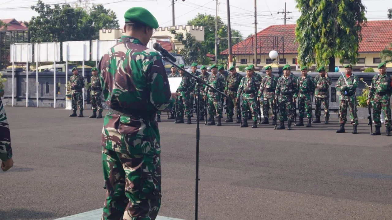 Gelar Upacara 17-an, Kasdim Bacakan Amanat Panglima TNI