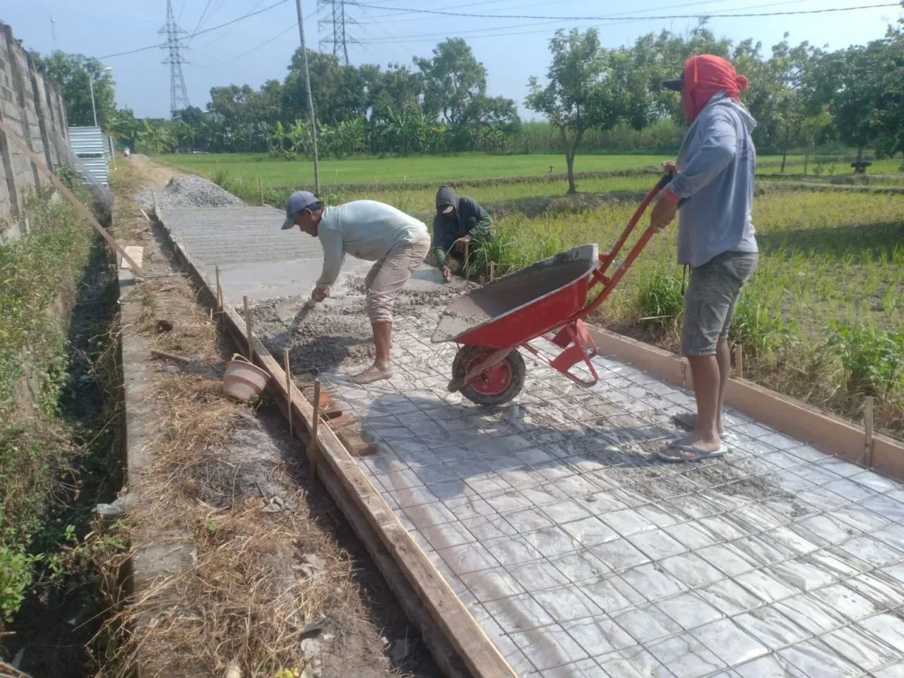 Serap Anggaran Program Jombang Berkadang, Bangun JUT Untuk Permudah Akses Warga Dan Petani