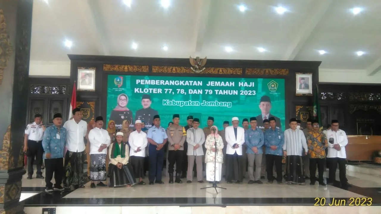 Pemkab Jombang, Berangkatkan 1.175 CJH ke Tanah Suci