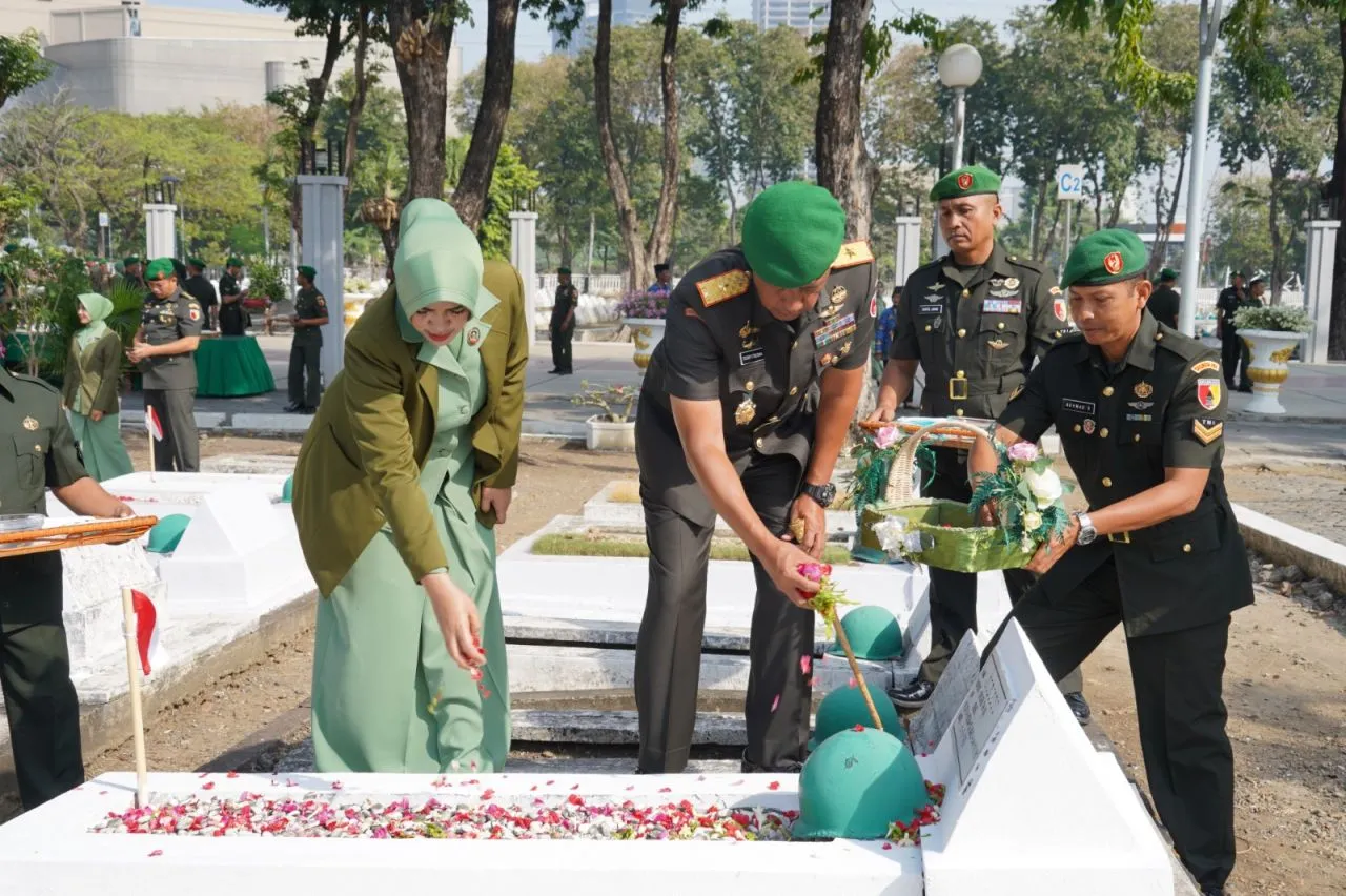 Ziarah Rombongan, Peringati HUT ke 57 Korem 084/Bhasakara Jaya