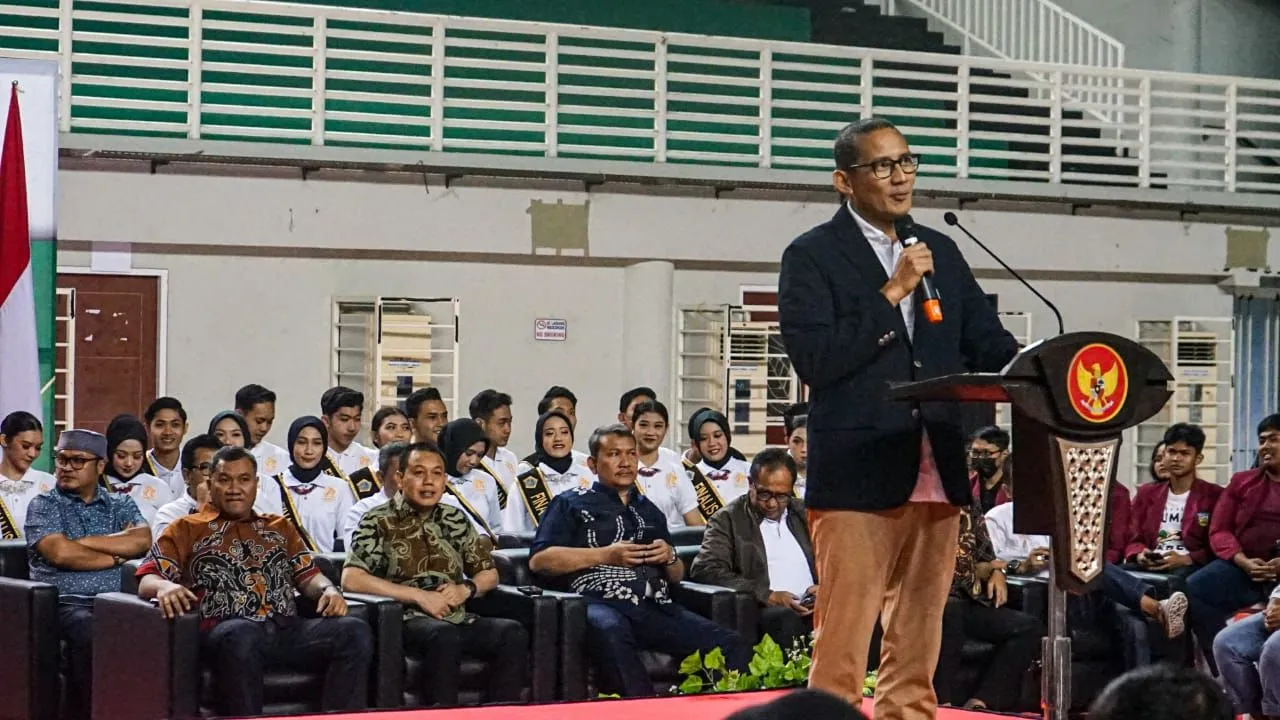 Dandim Gresik Dukung Penuh Kegiatan Ngobrol Pintar Ekonomi Kreatif, Bareng Bapak Sandiaga Uno