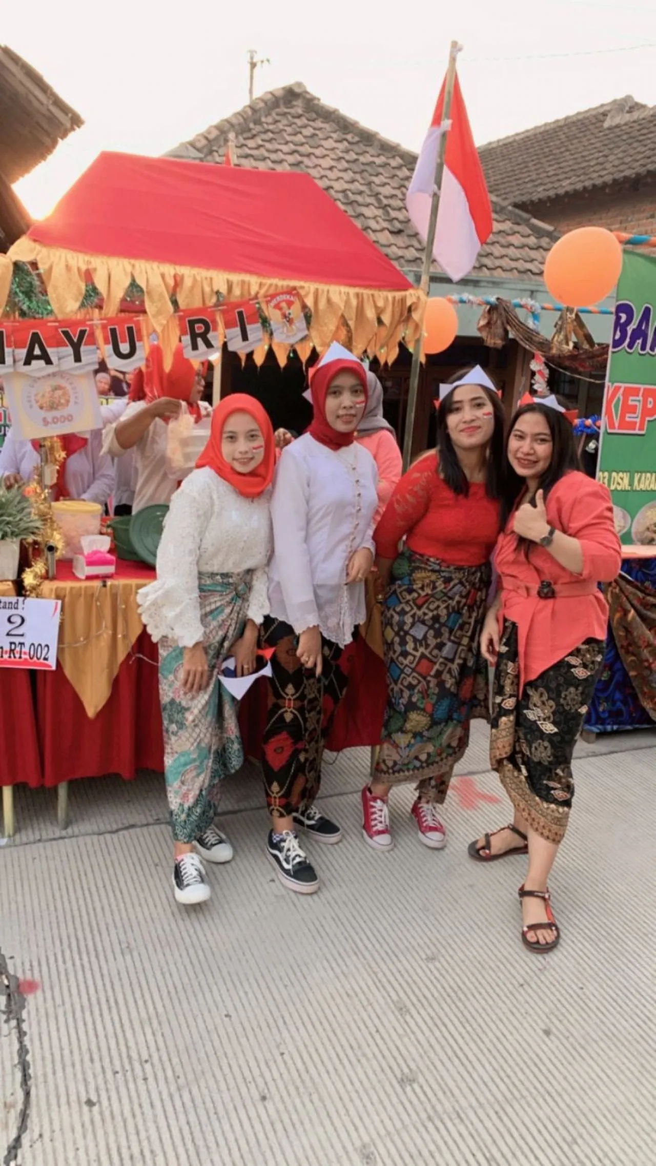 Karangasem Sunday Bazar, Semarakkan HUT RI ke 78