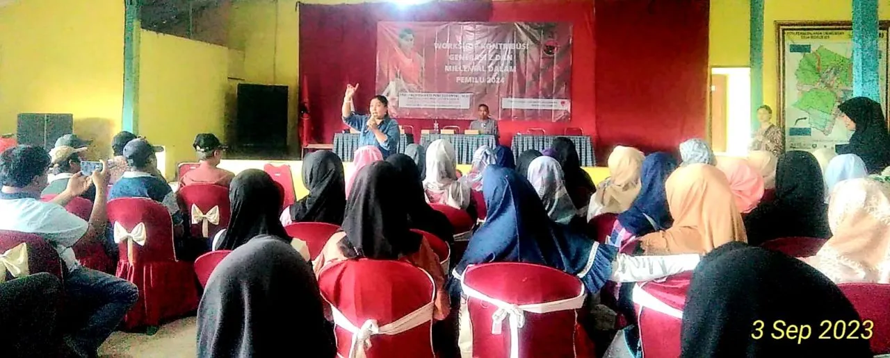 Peni Motivasi Gen Z Dan Millenial Desa Mojojejer, Berkontribusi Dalam Pemilu 2024