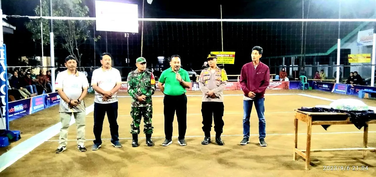 Pemdes Blimbing Gelar Turnamen Bola Volly, Blimbing Volly Cup III / 2023