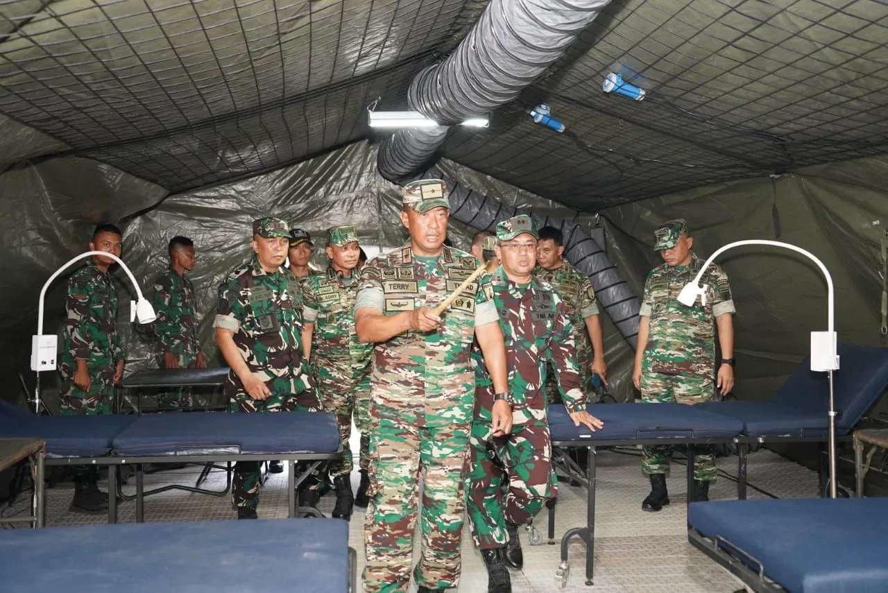Danrem 084/BJ Meninjau, Kesiapan Bhakti Sosial Kesehatan di Bangkalan