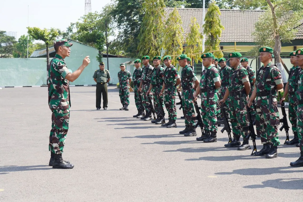 Tim Waslakgiat Permildas Kodiklat TNI AD, Kunjungi Korem 084/BJ