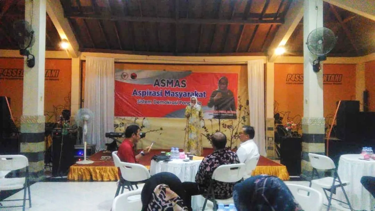 Mbak Estu Gelar ASMAS, Bedah Sistem Demokrasi Pancasila