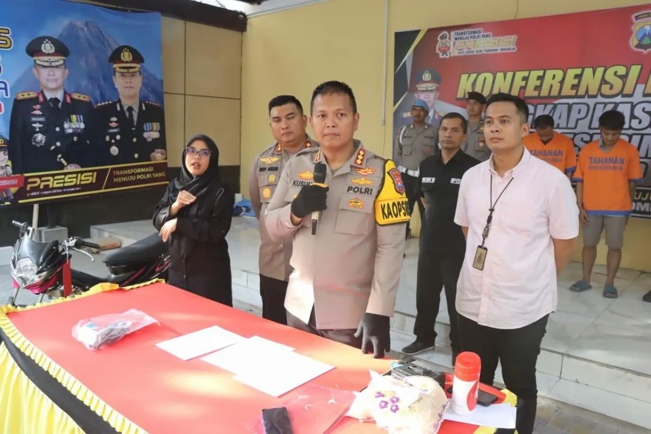 Dua Pelaku Curas, Tewaskan Pedagang Sayur Dibekuk Polisi 