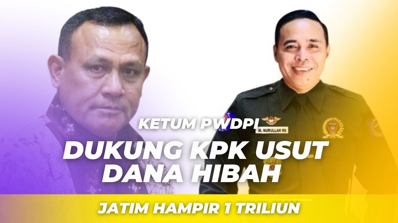 Ketua Umum (Ketum) Dewan Pimpinan Pusat Persatuan Wartawan Duta Pena Indonesia (DPP PWDPI), Moh. Nurullah RS